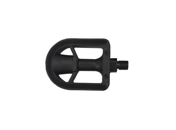 FPD Junior 1/2" Pedaler 1/2", sort, plast, passer Fauber krank 